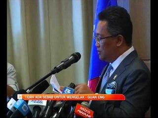 Tidak ada sebab untuk elak - Lim Guan Eng