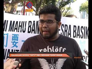 Penunggang basikal tuntut DBKL sediakan tempat parkir