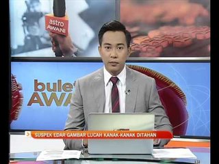 Suspek edar gambar lucah kanak-kanak ditahan