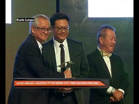 Astro menang Anugerah Putra Brand 2017, beri saluran percuma