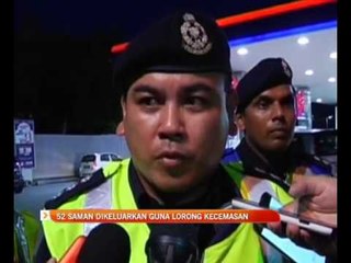 Video herunterladen: 52 saman dikeluarkan guna lorong kecemasan