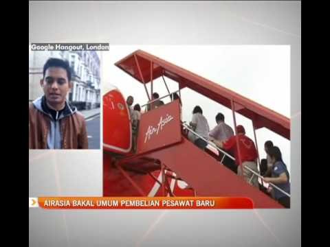 AirAsia bakal umum pembelian pesawat baru