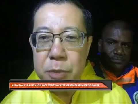 Banjir - Pulau Pinang mohon bantuan ATM