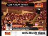 Garis panduan hiburan oleh JAKIM perlu difatwakan