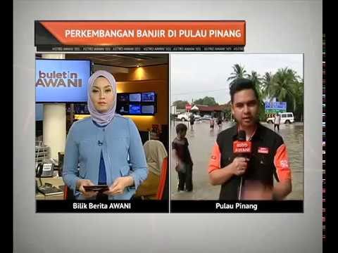 Perkembangan banjir di Pulau Pinang