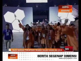 Najib bangga pencapaian negara dalam Sukan Sea 2015