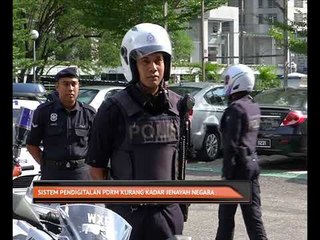 Sistem pendigitalan PDRM kurang kadar jenayah negara