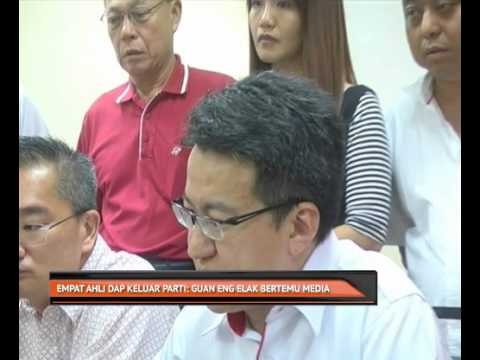 Empat ahli DAP keluar parti: Guan Eng elak bertemu media