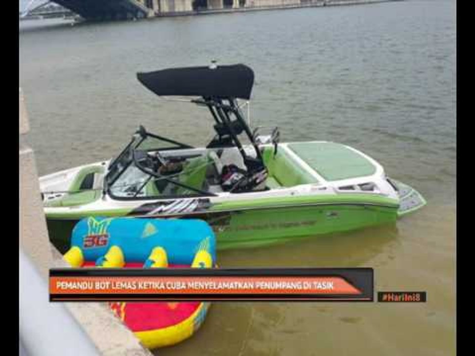 Pemandu bot lemas ketika cuba menyelamatkan penumpang di Tasik Putrajaya