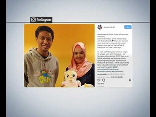 Datuk Siti rakam lagu animasi Didi & Friends