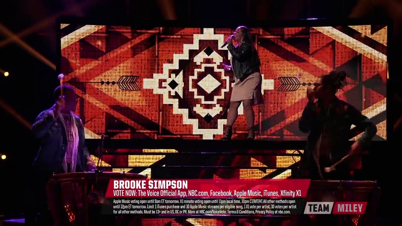 The Voice 2017 Brooke Simpson - Top 11 - 'What About Us'-16cQW4p8PY0