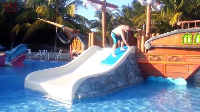 Slip and Slide Funny Slip and Slide Fails (Full) [TNT Channel]-vuxOzWypNtY