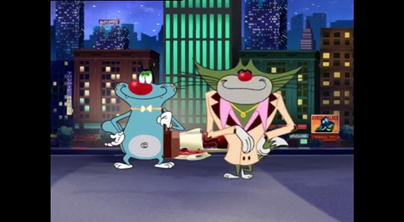 Oggy and the Cockroaches - Oggy's night out (S01E28) Full Episode-GkcUfhpC3Nc