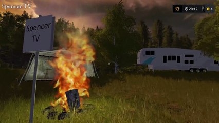 CAMPING MOUNTAINS | HAULING TOYS | PT 2 | FARMING SIMULATOR 2017