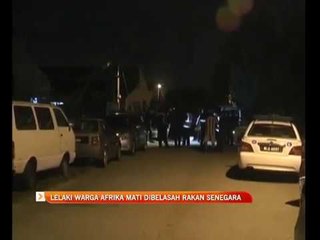 Lelaki warga Afrika mati dibelasah rakan senegara