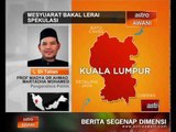Menjelang Mesyuarat Majlis Tertinggi UMNO: Mesyuarat bakal lerai spekulasi
