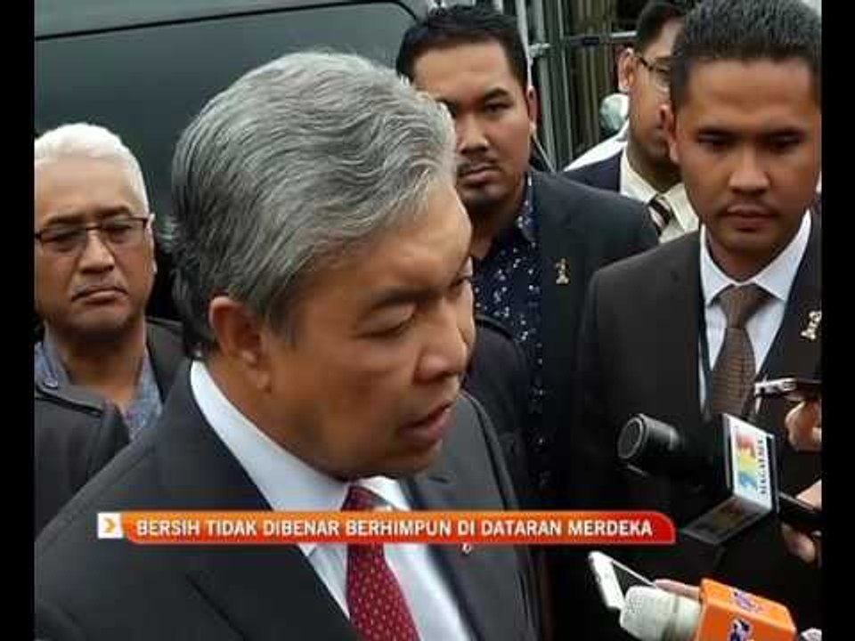 BERSIH tidak di benar berhimpun di Dataran Merdeka