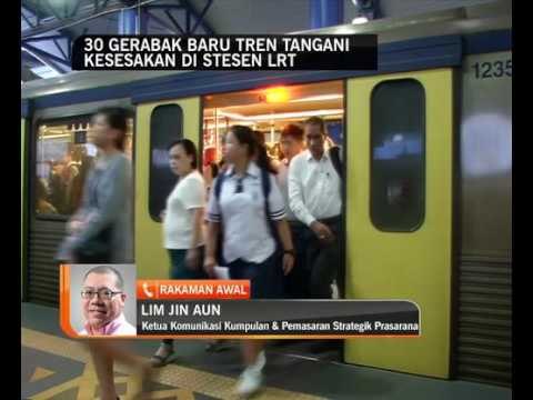 30 gerabak baru tren tanggani kesesakan di stesen LRT