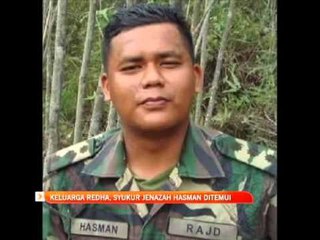 Keluarga redha, syukur jenazah Hasman ditemui