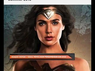 Wonder Women 2 bakal memulakan pengambaran Jun 2018