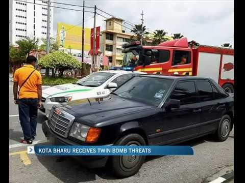 Kota Bharu receives twin bomb threats
