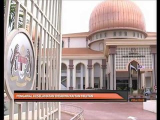 Pengawal keselamatan didakwa kaitan militan