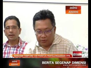Kerajaan tampung 100 peratus penyelenggaran PPR