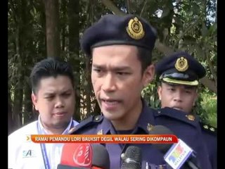 Ramai pemandu lori bauksit degil walau sering dikompaun