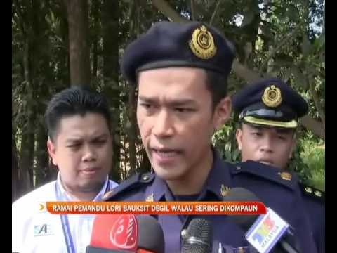 Ramai pemandu lori bauksit degil walau sering dikompaun