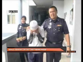 Remaja didakwa curi dari tabung masjid