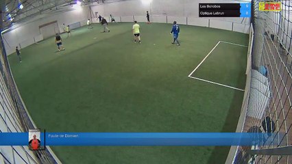 Faute de Damien - Les Bonobos Vs Optique Lebrun - 05/12/17 20:00 - LIGUE 1 - Poitiers Game Parc