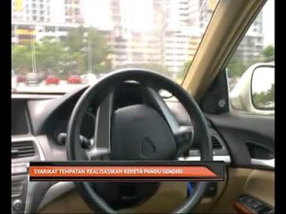 Syarikat tempatan realisasikan kereta pandu sendiri