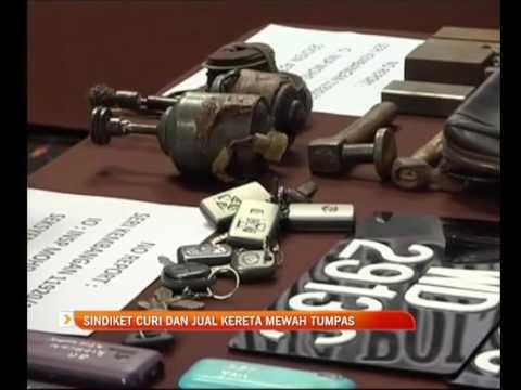 Sindiket curi dan jual kereta tumpas