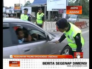 Penjenayah paling dikehendaki 'Nuar Ayam' diberkas