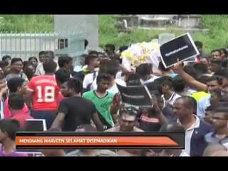 Mendiang T. Nhaveen selamat disemadikan
