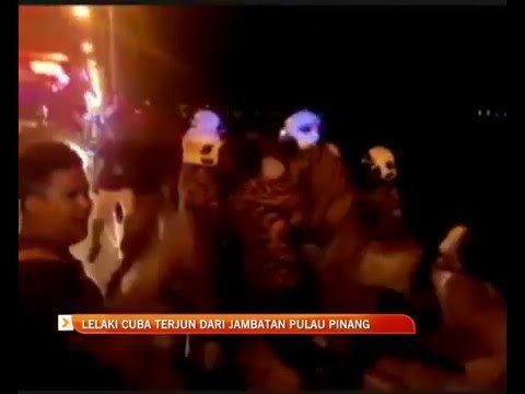 Lelaki cuba terjun dari Jambatan Pulau Pinang