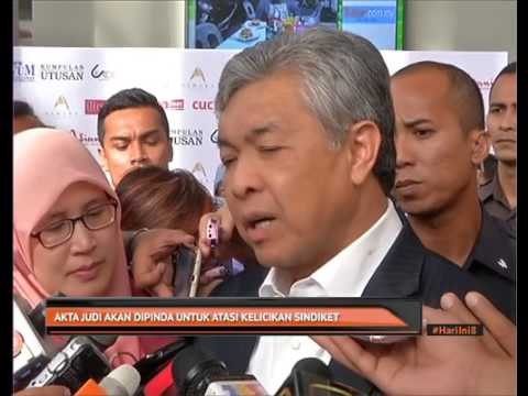 Akta judi dipinda untuk atasi kelicikan sindiket