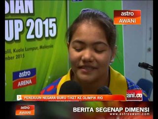 Penerjun negara buru tiket ke Olimpik Rio