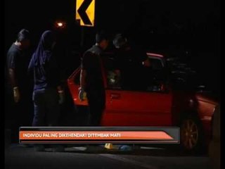 Individu paling dikehendaki ditembak mati