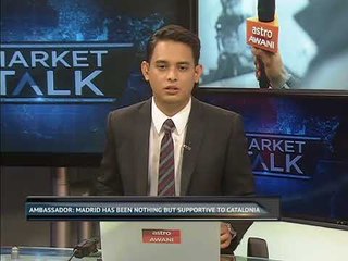 Discussing the Catalonia crisis with the Spanish Ambassador