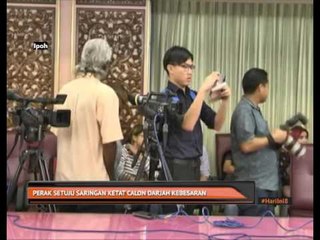 Perak setuju saringan ketat calon darjah kebesaran
