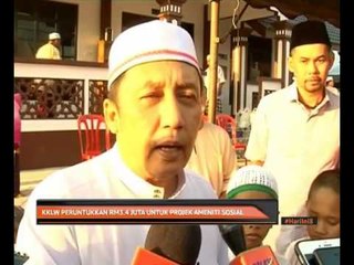 KKLW peruntukkan RM3.4 juta untuk Projek Ameniti Sosial