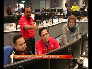 Sektor pengangkutan dan logistik kukuh