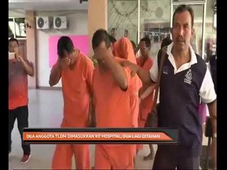 Dua anggota TLDM dimasukkan ke hospital, dua lagi ditahan