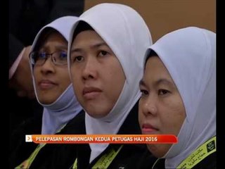 Pelepasan rombongan kedua petugas haji 2016