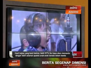 Video herunterladen: 97% ibu bapa Malaysia pandu lebih selamat bersama anak