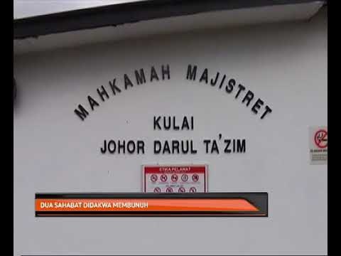 Dua sahabat didakwa membunuh