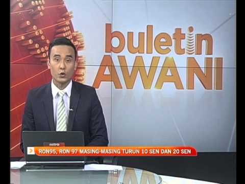 RON95, RON97 masing-masing turun 10 sen dan 20 sen