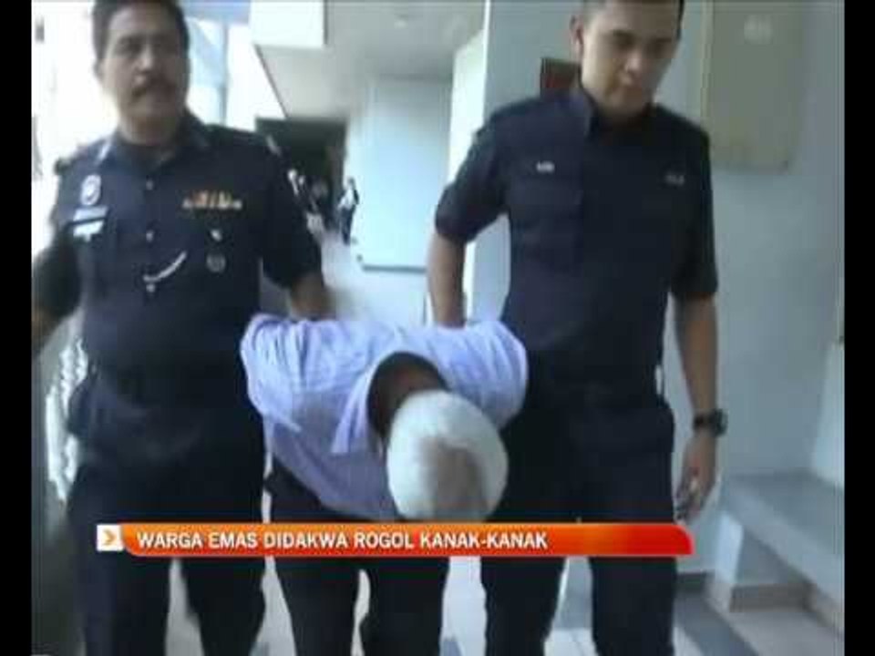 Warga emas didakwa rogol kanak-kanak