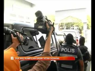 Dua ahli kumpulan Gagak Hitam didakwa